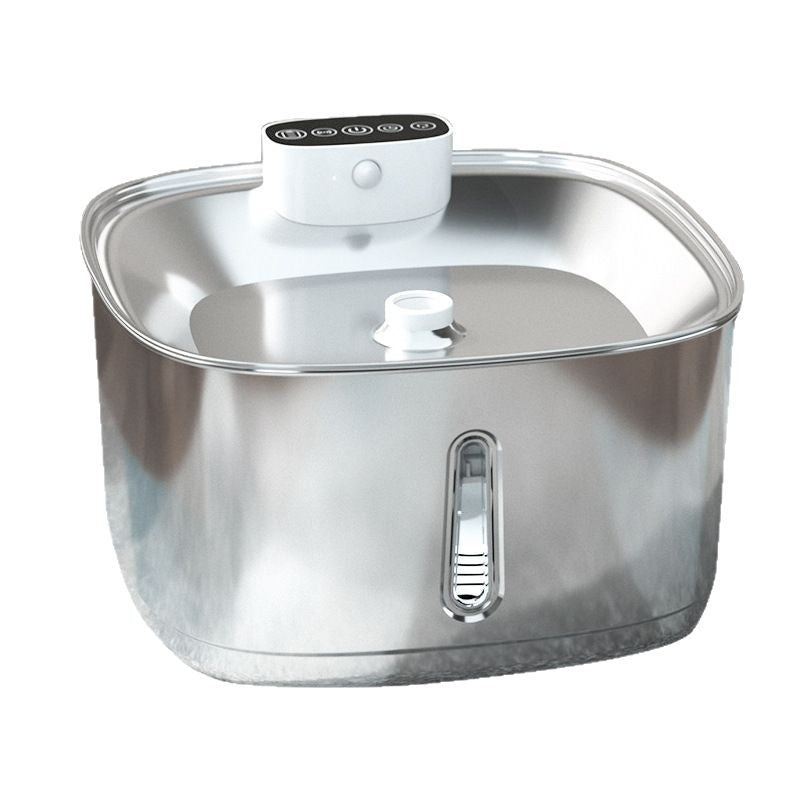 Automatic Pet Water Fountain - 3.2L Rechargeable Dispenser