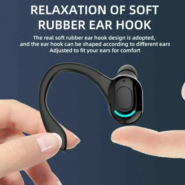Bluetooth 5.1 Wireless Earbuds - Stereo Ear Hook Headphones