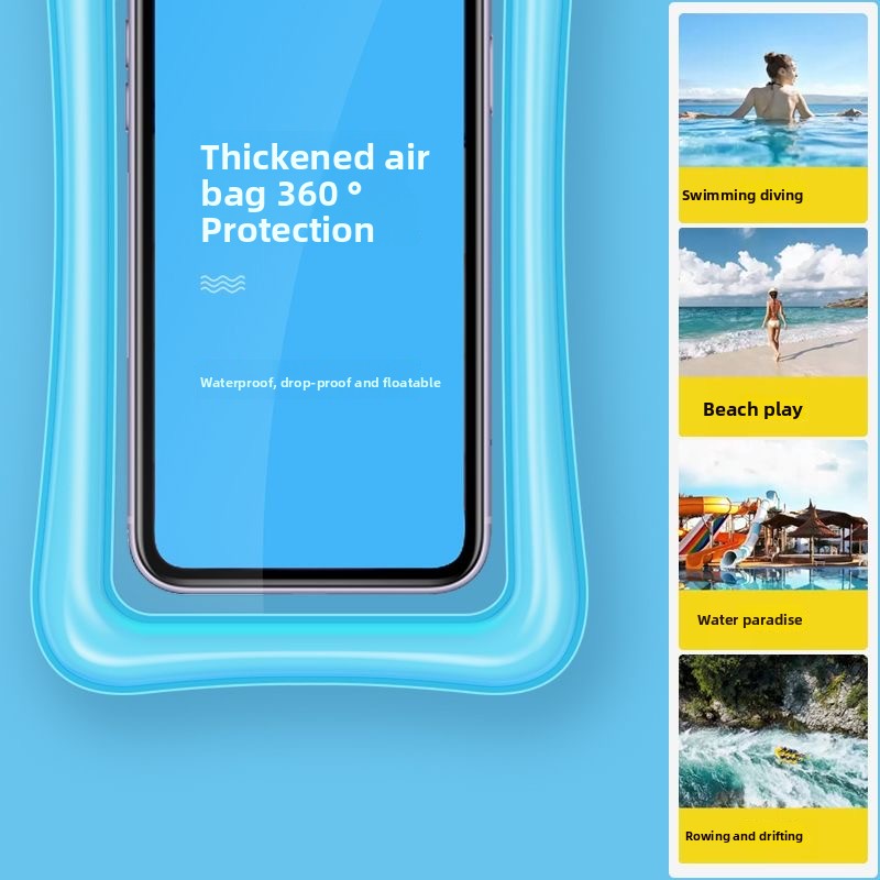 Floating Waterproof Phone Pouch - Touch Screen Compatible IPX8 Protection