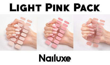 Pure Color 16 Nail Stickers - DropOnline.co
