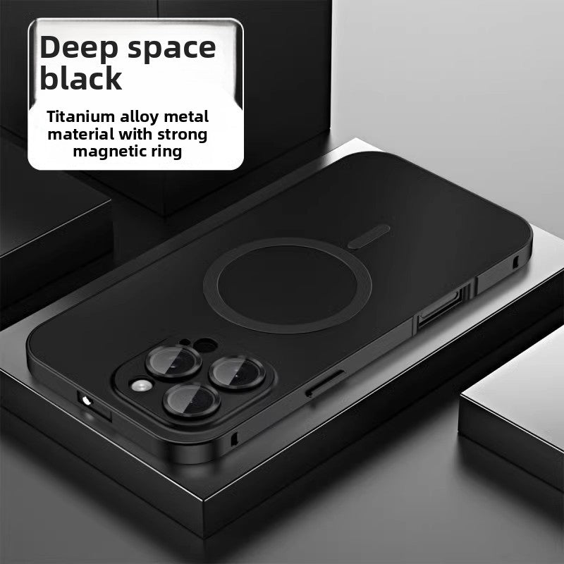 Aluminum Alloy iPhone Case - Premium Glass Lens Protection