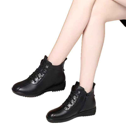 Women's Leather Shoes Casual Fashion Lightweight Comfortable