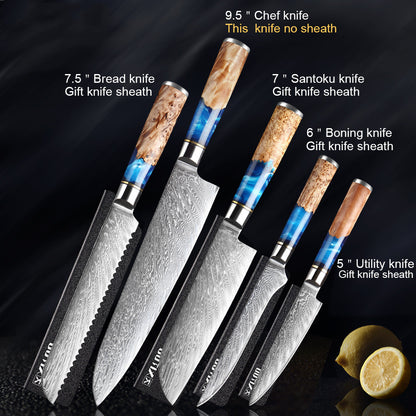 Kitchen Knife Set Chef's Knife Meat Chopping Knife - DropOnline.co