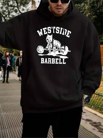 Men's Hoodie - Zip-Free Pullover Hooded Sweatshirt