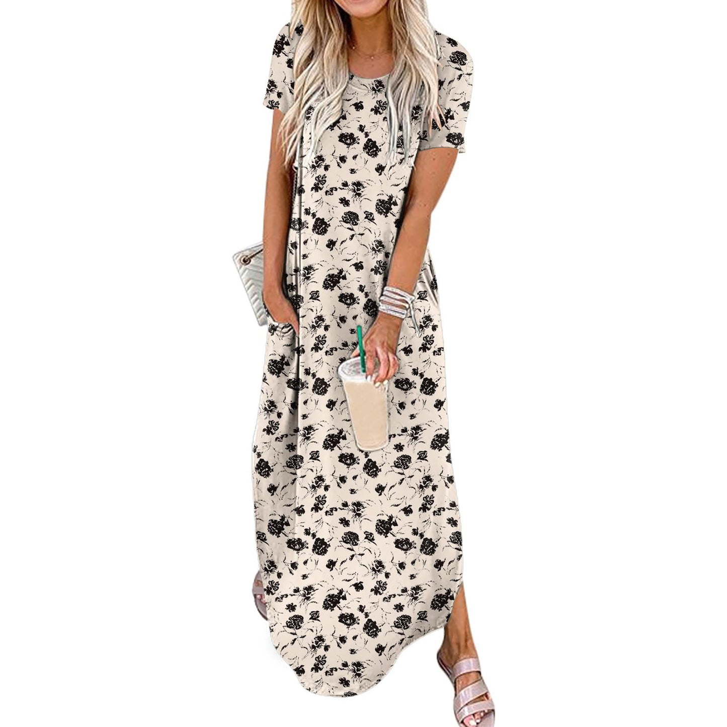 Casual Sleeveless Long Dress