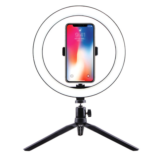 LED Ring Light 26cm - Professional Photography & Streaming Light with Bluetooth Remote
