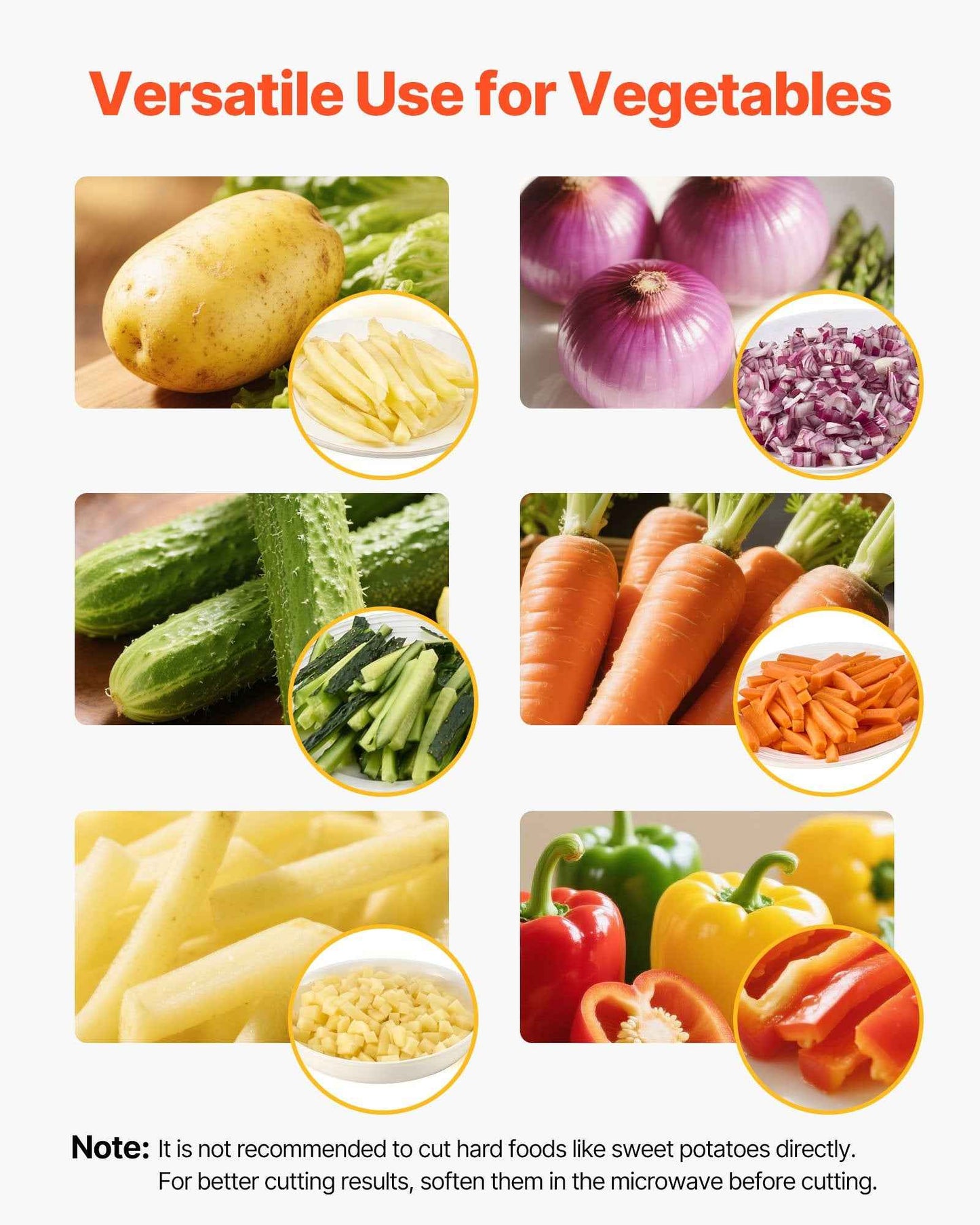 Electric French Fry Cutter Stainless Steel Vegetable Chopper With 2 Blades