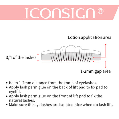 Dropshipping ICONSIGN Lash Lift Kit Lash Lifiting Eyelash Perming Kit Lash Curling Enhancer Eyes Makeup Tools - DropOnline.co