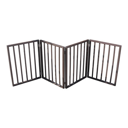 Pet Gate - Dog Gate For Doorways,Stairs Or House-standing, Folding - DropOnline.co