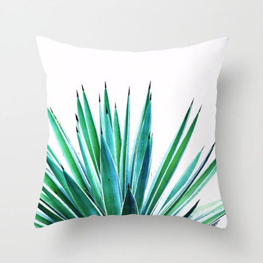 Printed Pillowcase Car Cushion Cover - Decorative Throw Pillow for Vehicle and Home