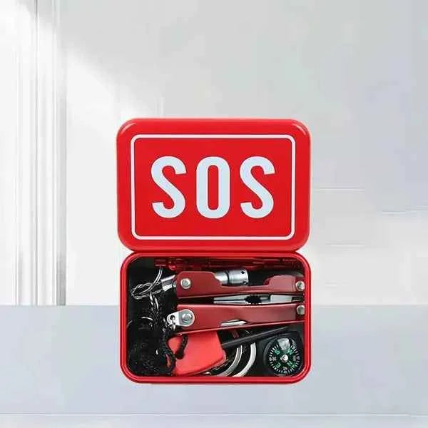 8 Item Emergency Survival Kit, Flint, Essential For The Home, Essential For The Outdoors, Ideal Gifts For Men, Gifts For Women, Christmas And Birthday Gifts