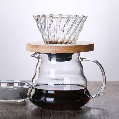 High borosilicate glass coffee pot