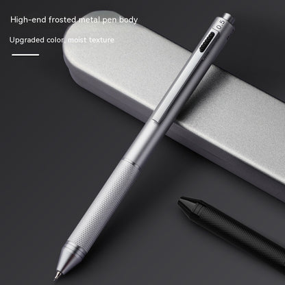 Gravity Induction Pen Press Metal Gel Pen Ballpoint Pen Four-in-one - DropOnline.co