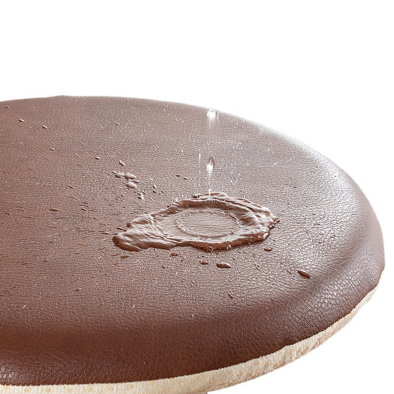 Round Super Soft Memory Foam Leather Cushion Bedroom Floor Tatami Non-slip Mat