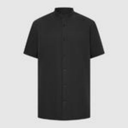 2025 Summer Men's Fashion Casual Tropical Printed Shirt Hawaiian Vacation Style Button Short Sleeve Cardigan - DropOnline.co