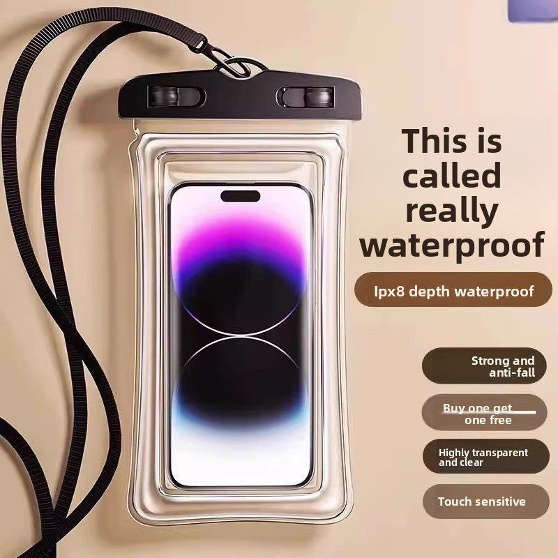 Floating Waterproof Phone Pouch - Touch Screen Compatible IPX8 Protection