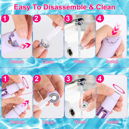 1Pc 2 In 1 Bikini Trimmer For Women Dual Head Cordless Body Shaver IPX5 Waterproof Rechargeable Pubic Hair Razor Wet And Dry Use For Bikini Underarm Leg Arm Body Face - DropOnline.co