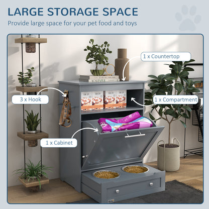 Pet Feeder Stations, Lockers, Dog Food Storage Containers - DropOnline.co