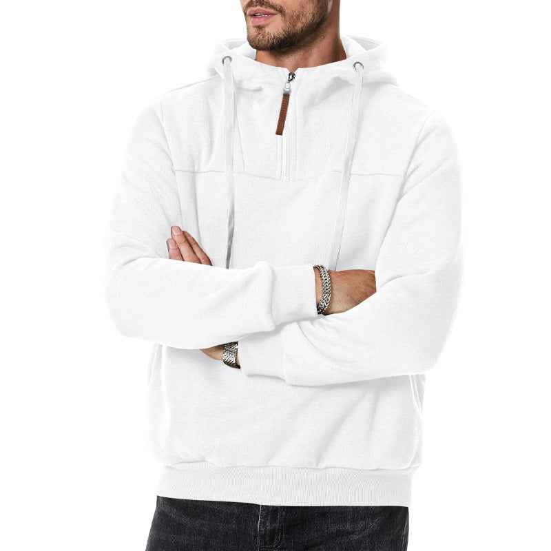 Men's Zip-up Hooded Sweatshirt New Style For Autumn And Winter