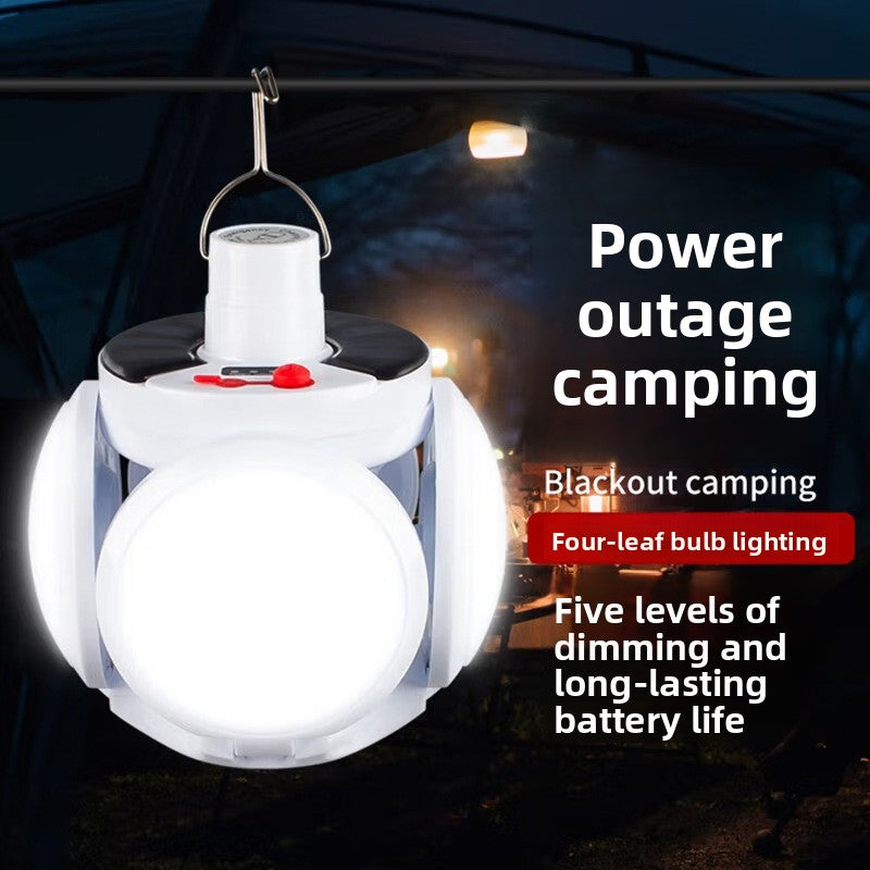 Portable Solar LED Bulb Light - 50W Emergency Camping Lantern