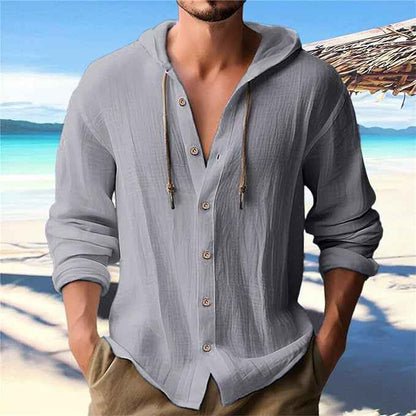 Men's Casual Long Sleeve Top - Comfortable Everyday Shirt