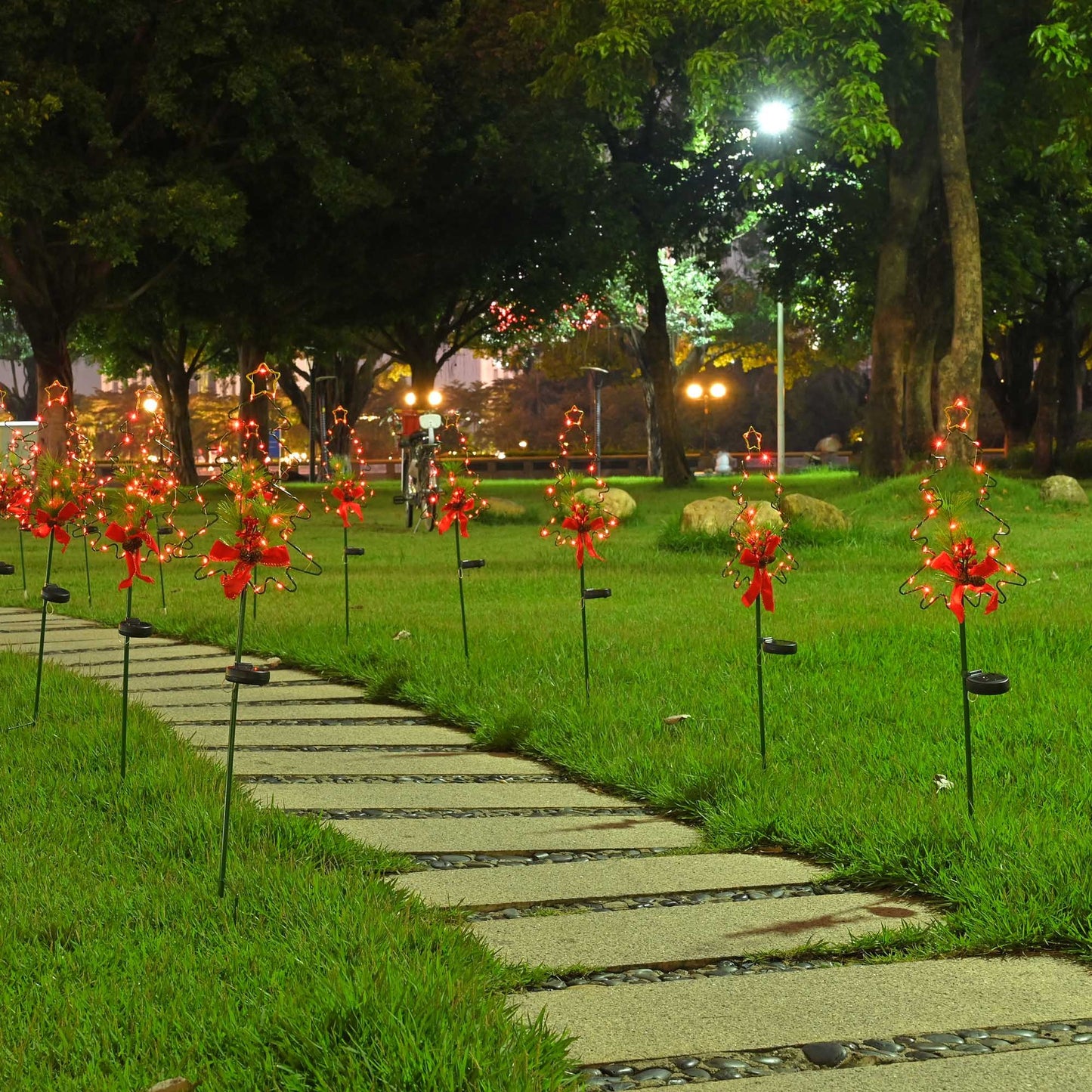 Christmas Tree Solar Stake Light