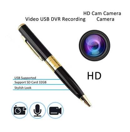 Pen Camera Cam Mini Hidden Pocket Audio Video Recorder DVR Security 1080P HD USA - DropOnline.co
