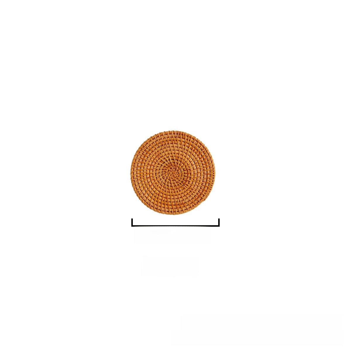 Eco-Friendly Woven Coasters - Natural Autumn Vine Material Set