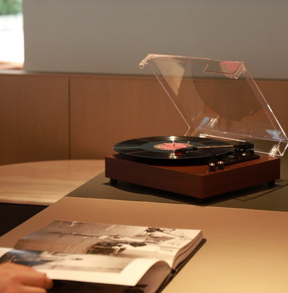 Record Player E300, Turntable, Record Player With 2 Stereo Speaker--Selling On Temu Is Prohibited - DropOnline.co