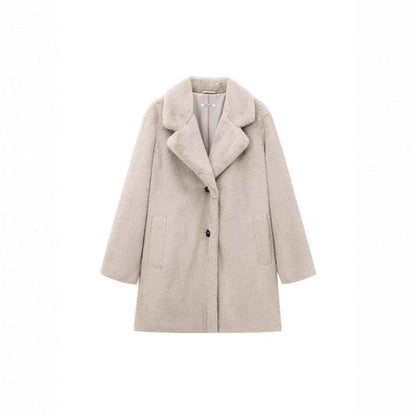 Women's Cross-border Street Fashion Effect Faux Fur Coat Jacket