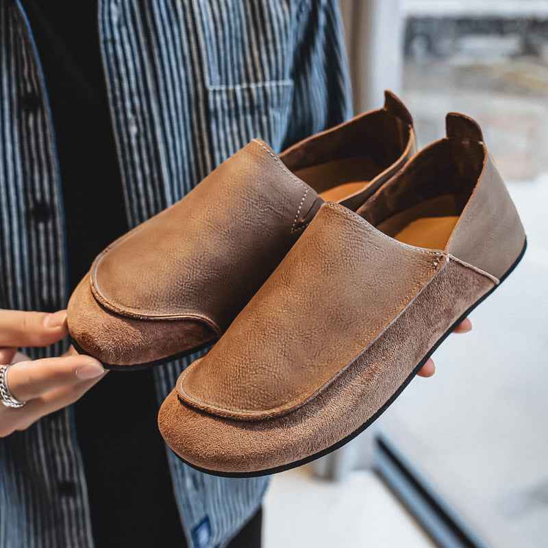 Men's Versatile Slip-on Casual Shoes With Soft Soles