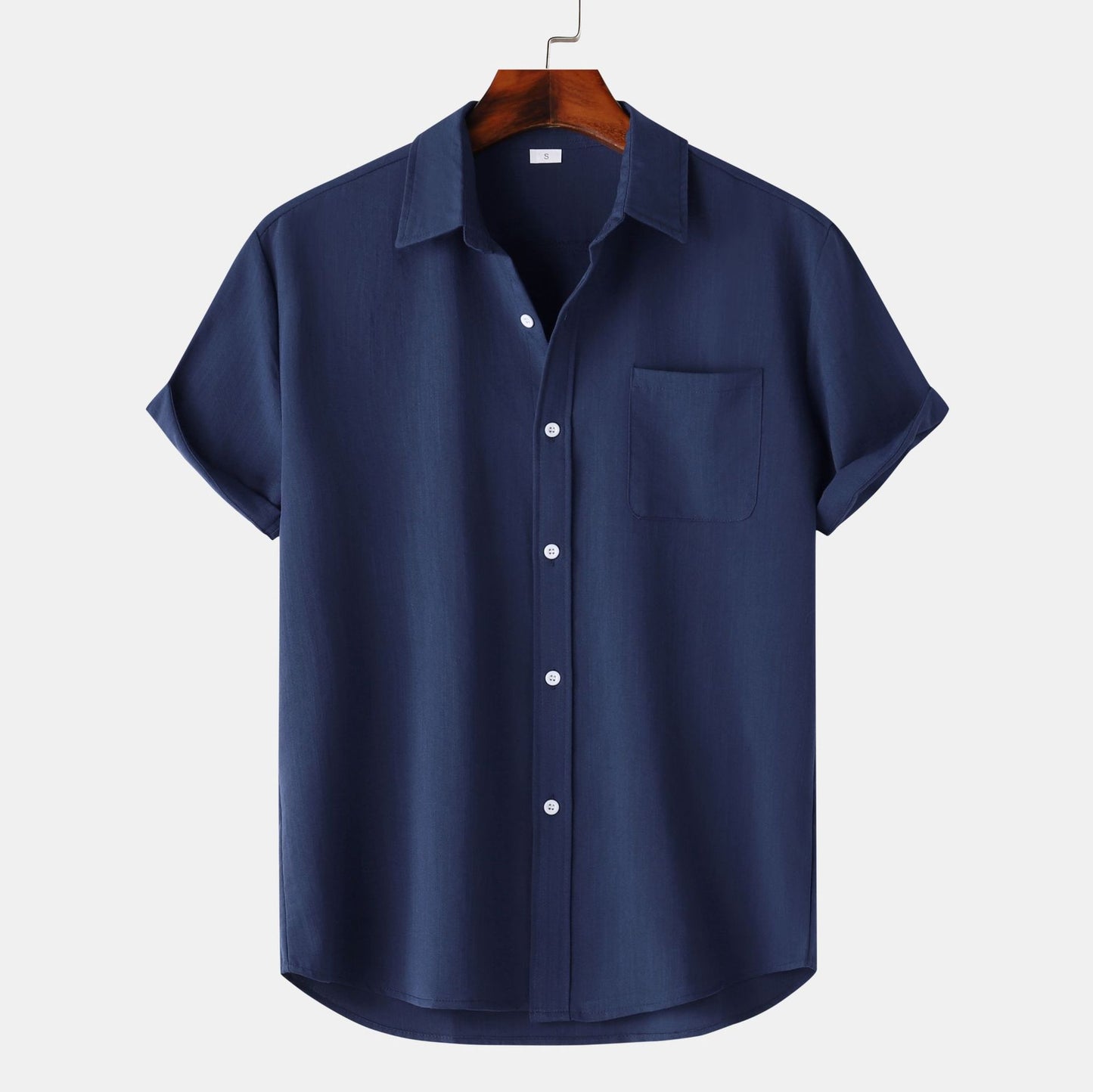 Men's Premium Linen Shirt - Breathable Long Sleeve Design