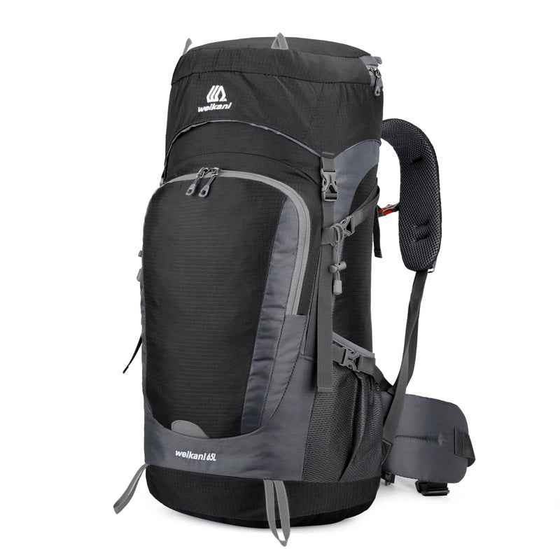 Mountaineering Nylon Hiking Camping Backpack Men