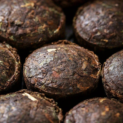 50g Yunnan Matured Pu'er Mini Pellet, Xinyi Glutinous Rice Aroma Ripe Pu'er - DropOnline.co