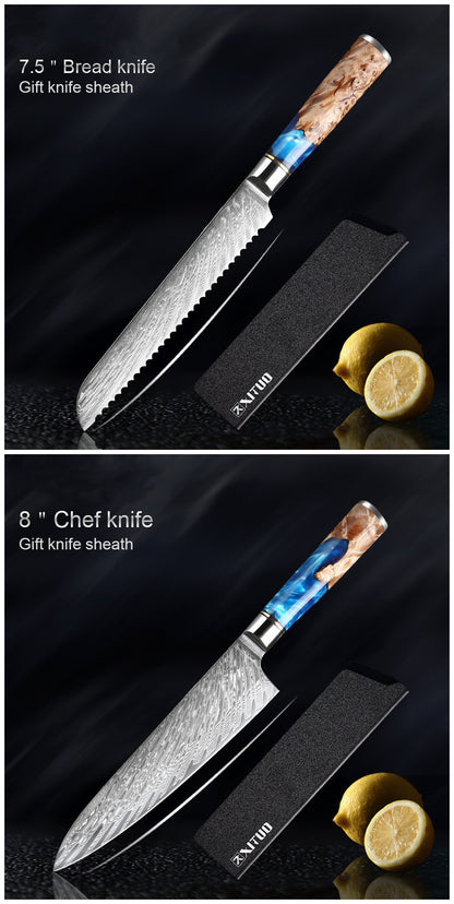 Kitchen Knife Set Chef's Knife Meat Chopping Knife - DropOnline.co