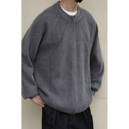 Knitted Cardigan Coat For Men