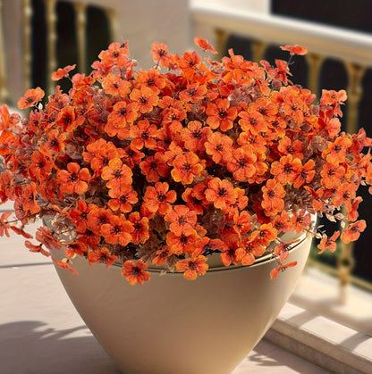 Bionic Flowers And Plants, Autumn Red, Orange, Yellow, Mixed Colors. - DropOnline.co