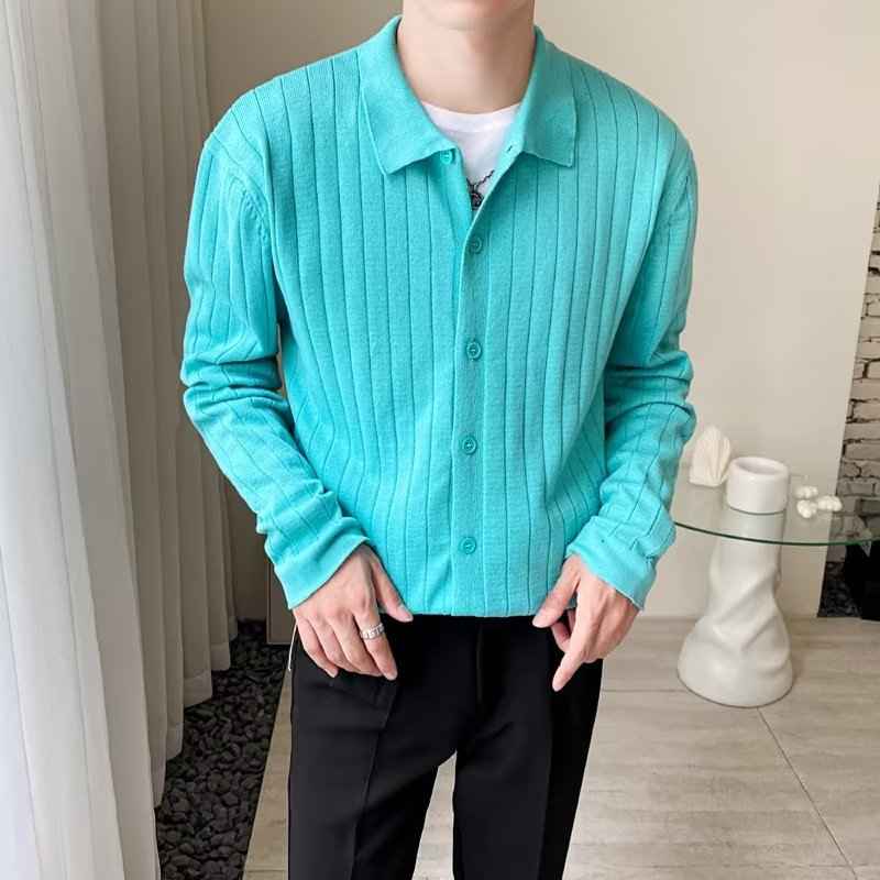 Trendy Casual Loose Lapel Men's Sweater