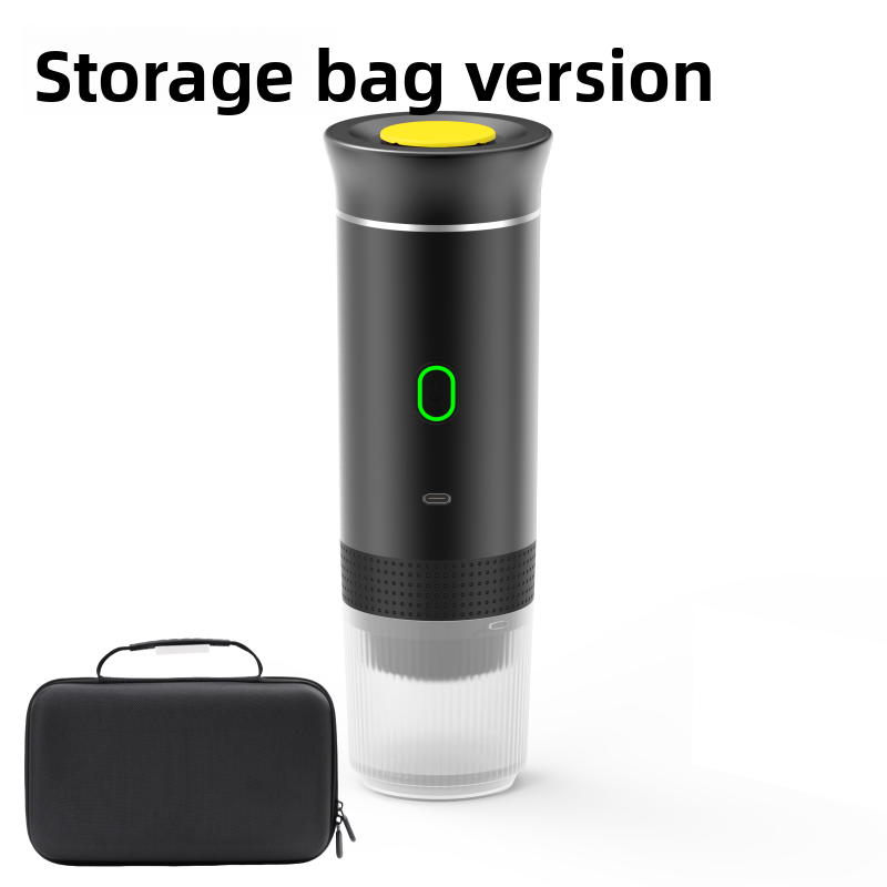 Portable Electric Capsule Coffee Machine - Wireless Heating Travel Espresso Maker