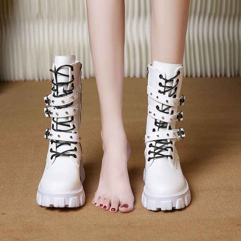 Upgraded Women's Fleece-lined Martin Boots