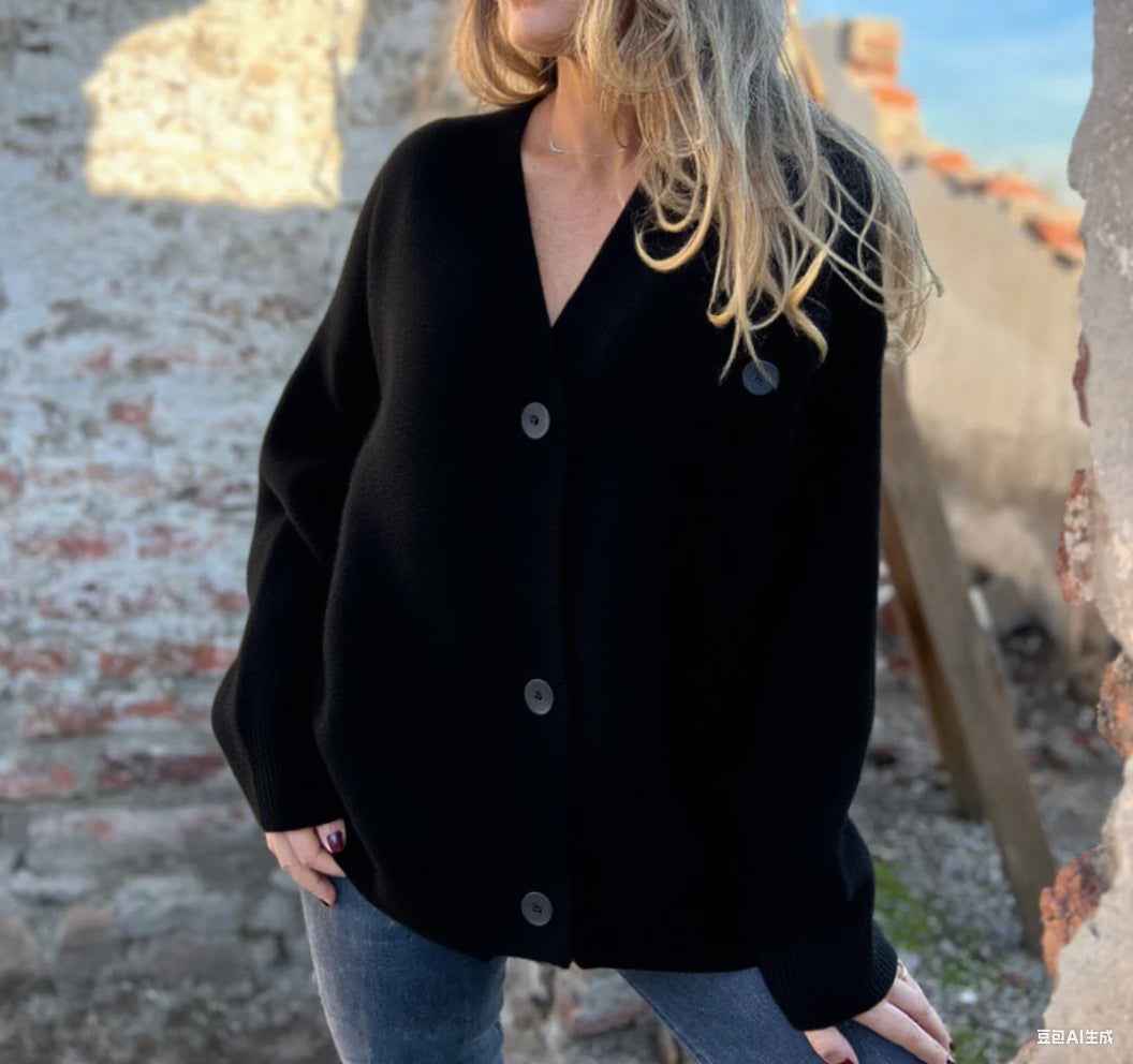 Fashion Long Sleeve Coat Winter Knitted Base Top