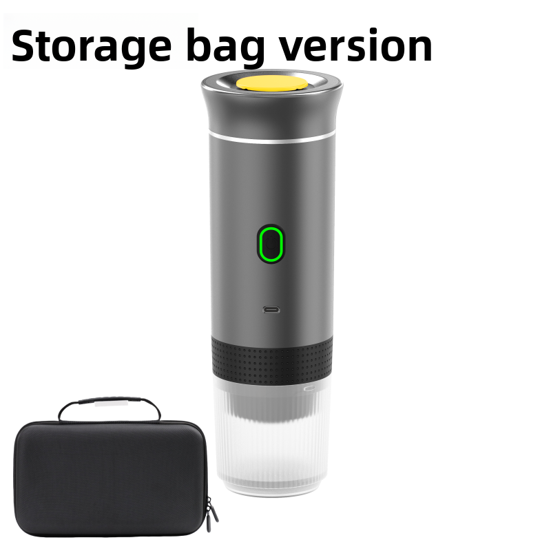 Portable Electric Capsule Coffee Machine - Wireless Heating Travel Espresso Maker