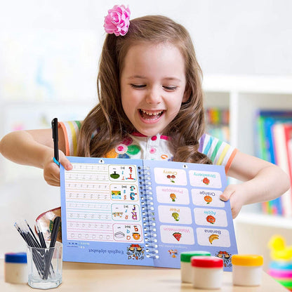 Copy Book Children Writing Sticker Practice English Copybook - DropOnline.co