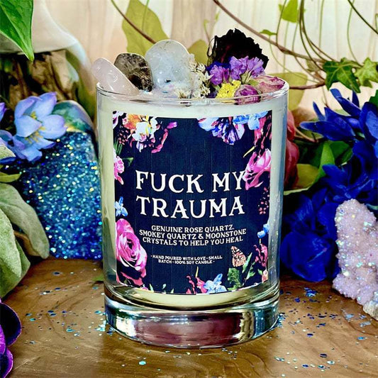 Premium Soy Wax Anxiety Relief Candle - Modern Art Home Decoration