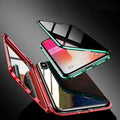 Magnetic Privacy Phone Case | Anti-Peep Tempered Glass Protective Shell