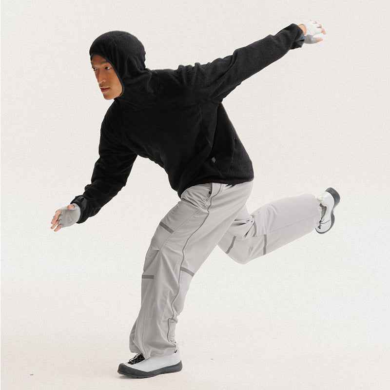 Ultra-lightweight Dynamic Constant Temperature Windproof And Water-resistant Cloud Fleece Mountain Running Jacket