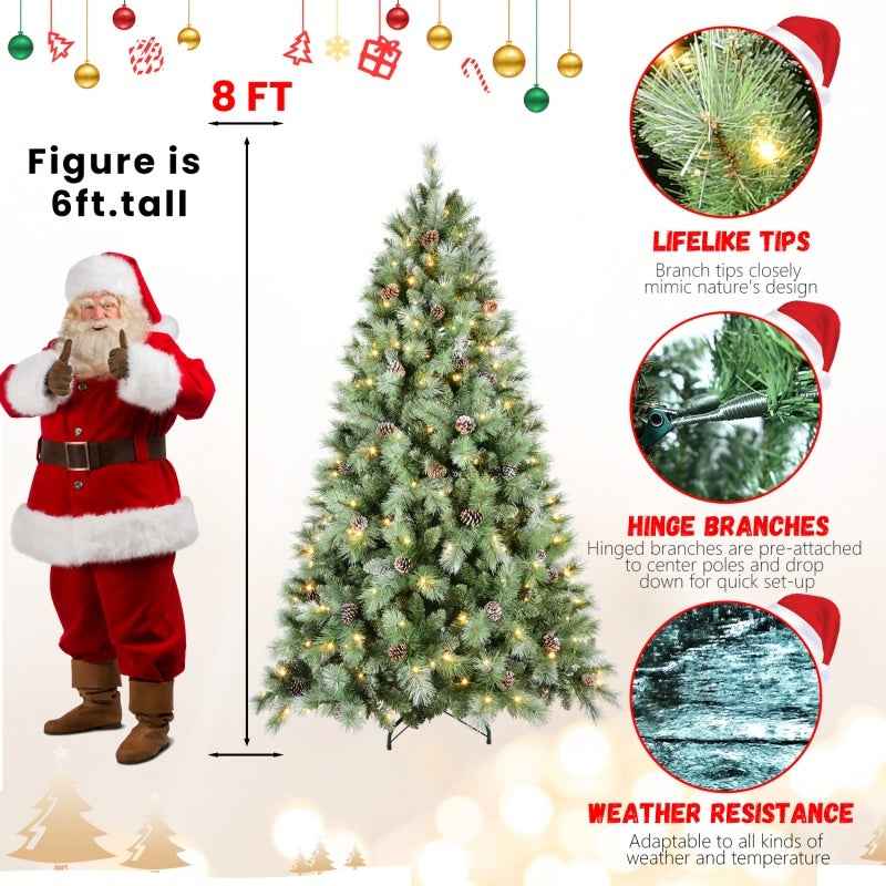 PVC Christmas Tree - Traditional Artificial Tree, Multiple Sizes