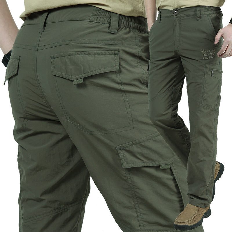 Men's Waterproof Quick-Dry Work Trousers - Professional Performance Pants