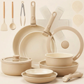 Nonstick Cast Aluminum Pots & Pans Set