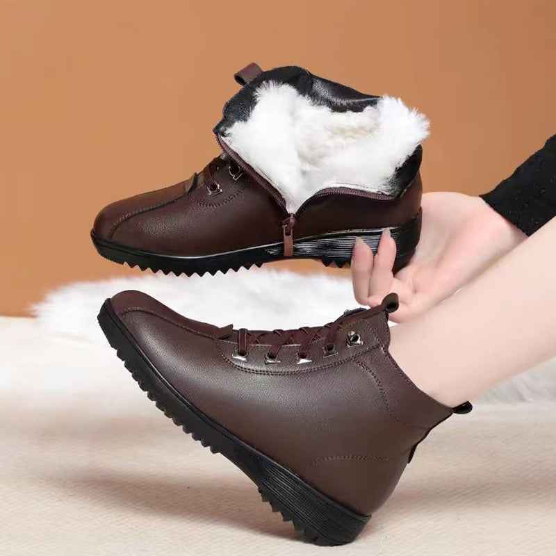 Women's Leather Shoes Casual Fashion Lightweight Comfortable